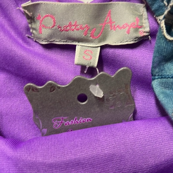 Pretty Angel Layered Multi Media Blouse - Picture 5 of 6